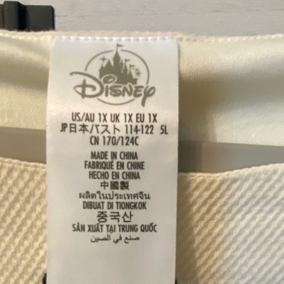 Disney Cream and Black Dress - Picture 5 of 6